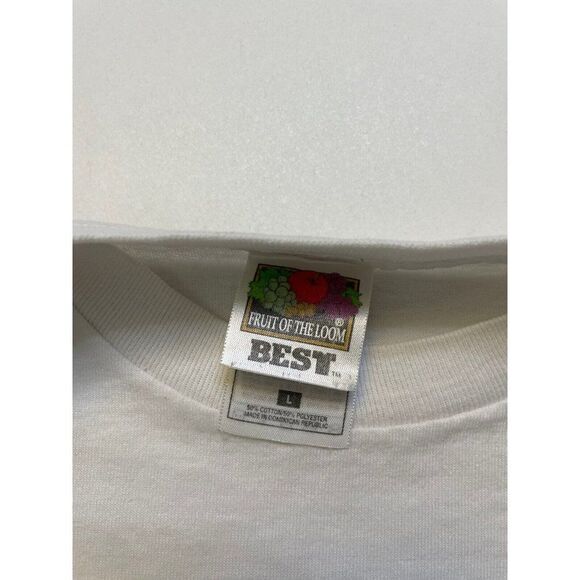 VINTAGE Martin Luther King School 2000 Miami T-shirt Men Large White - Picture 7 of 8